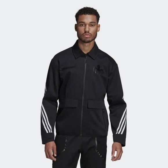 NWT Adidas 007 James Bond Jacket Mens Black‎ Size Small Rare GN6807 - Picture 1 of 9